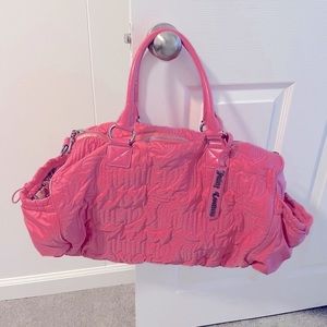 Juicy hot pink duffle